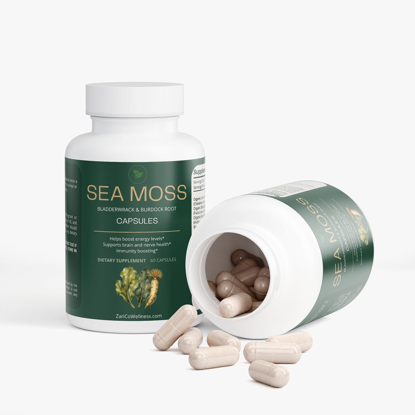 3 Pack Sea Moss Supplements
