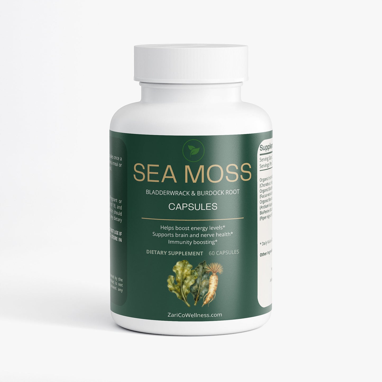 3 Pack Sea Moss Supplements